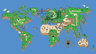 World map animals locations diverse - chris labrooy free wallpaper