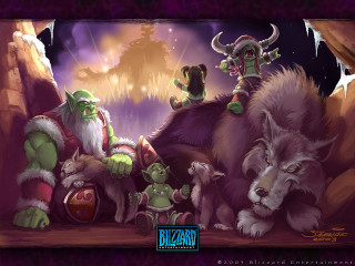 Cartoon characters rock wolf demon - a group of cartoon characters free wallpaper