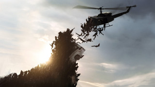 Helicopter crowd sky truck background - a helicopter free wallpaper
