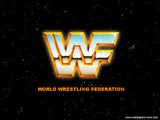 Wwf wrestling logo stars sky - a logo free wallpaper