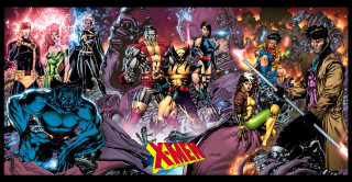 Comic characters fire ice lightning - man free wallpaper