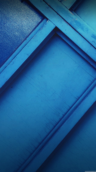 Blue wall cross abstract sculpture - a blue wall free wallpaper