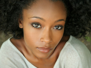 Woman black hair curly portrait - chinwe chukwuogoroy free wallpaper