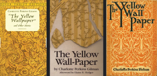 Three books yellow paper image - a silk screen free wallpaper