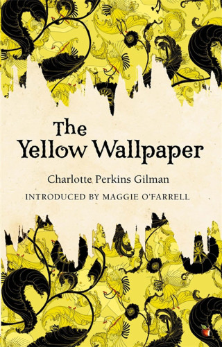 Yellow book cover birds flowers - free cyberpunk wallpaper