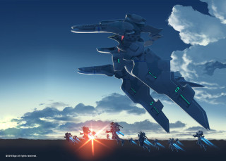 People riding blue spaceship sky - a sky background free wallpaper for desktop