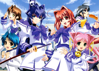 Anime girls purple blue eyes - blue eye free wallpaper