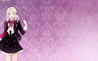 Girl black dress red bowtie - a red bow tie free wallpaper