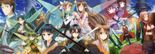 Anime characters swords blue sky - sword free wallpaper