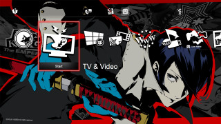 Cartoon character holding gun tv - a screen free wallpaper