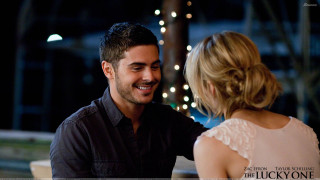 Man woman talking smiling table - movie still free wallpaper