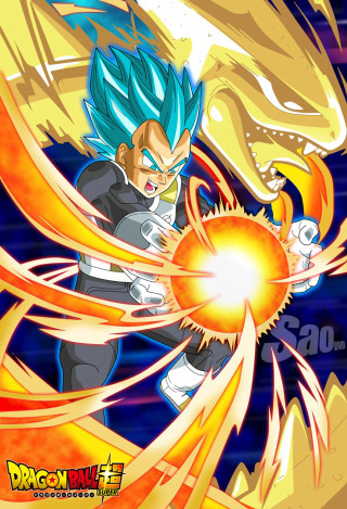Dragonball bluehair yellowflame super saiyan - free gaming wallpaper