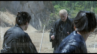 Couple people standing rain swords - the other hand free wallpaper