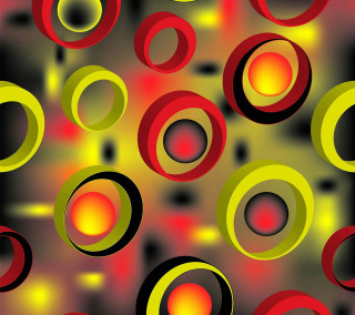 Colorful abstract background circles dots 4 - free abstract wallpaper