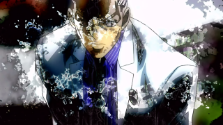 Afrofuturism suit blackwhite shaded portrait - eizan kikukawa free wallpaper