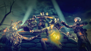 People rock stage lights smoke - dieselpunk free wallpaper