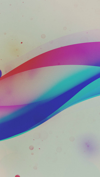 Colorful abstract wave circle geometric - wave free wallpaper