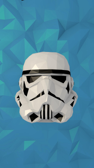 Star wars stormtrooper helmet black - low free wallpaper