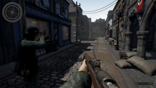 City street gun aiming serial - free gaming wallpaper