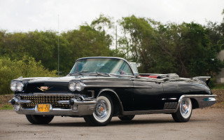 Classic car parking lot trees - classic free wallpaper