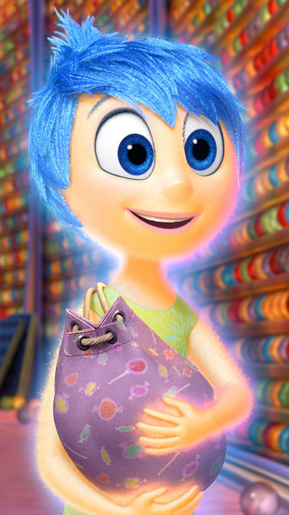 Cartoon character purse candy blue - holography free wallpaper