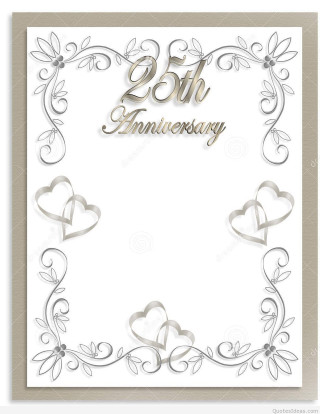 25th anniversary hearts flowers gold - free happy birthday wallpaper
