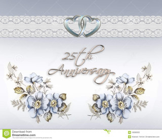 25th anniversary card flowers hearts - claire dalby free wallpaper