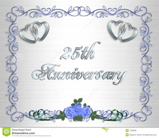 25th anniversary roses hearts blue - a silver background free wallpaper