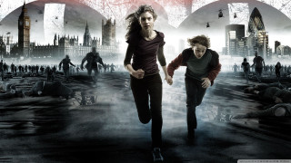 Couple running city clock tower - a couple of people free wallpaper for desktop