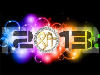 Colorful 2013 background circular sparkled - art informel free wallpaper