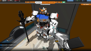Robot room gun hand computer - mecha free wallpaper
