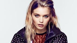 Woman ponytail leather jacket polka - messy free wallpaper