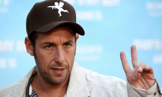 Man hat peace sign hand - lowbrow free wallpaper