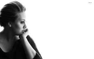 Woman hand chin blackwhite video - evelyn abelson free wallpaper for desktop