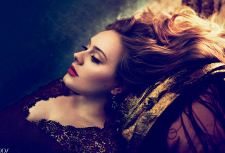 Woman long hair couch blowing - andrew bell free wallpaper