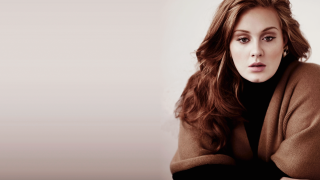 Woman longhair browncoat posing beautiful - visual art free wallpaper