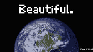 Black white earth beautiful words - white letter free wallpaper