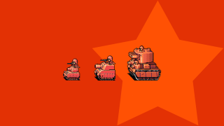 Star tanks motorcycle rider gun - 2 d sprite free wallpaper