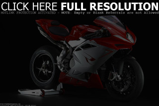 Red motorcycle dark room black 15 - a red motorcycle free wallpaper