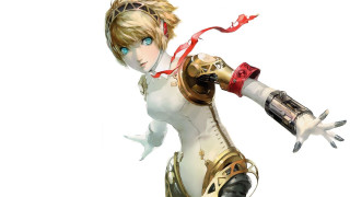 Woman white outfit sword red 2 - a white outfit holding free wallpaper