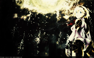 Anime character dark moon stars - the dark free wallpaper