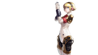 Statue woman gun helmet strong - her hand and a helmet free wallpaper