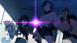 Anime characters room beam purple - a purple light free wallpaper