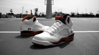 White red sneakers basketball court - a basketball court free wallpaper
