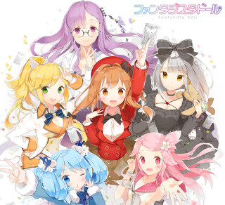 Anime girls long hair bows 9 - an album cover free wallpaper