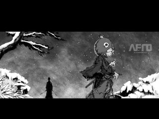 Snow teddy bear person forest - the snow free wallpaper
