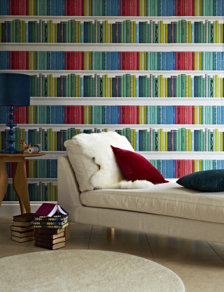 White couch pillow bookshelf lamp - vivid free wallpaper