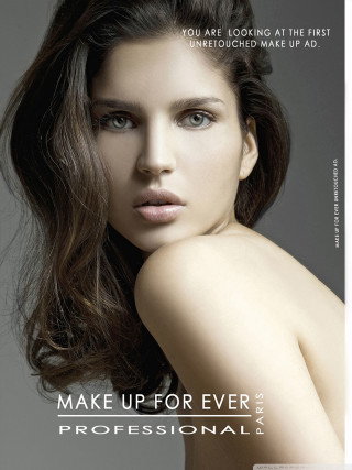 Woman long hair magazine cover - free portrait wallpaper