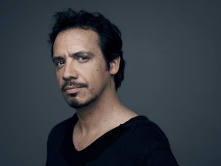 Man mustache black shirt serious 2 - ignacio fernandez rio free wallpaper