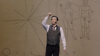Man vest tie pointing drawing - a man in a vest free wallpaper